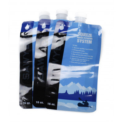 Sawyer SP116 - 0.5L / 16oz Squeeze Pouches